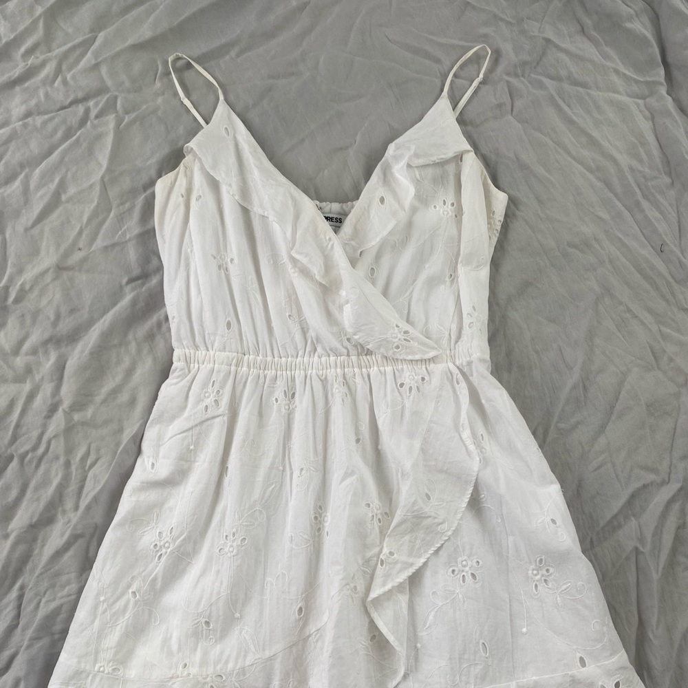 Express White Dress